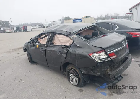 2014 Honda Civic Lx из США, поврежденный, VIN 2HGFB2F54EH556237